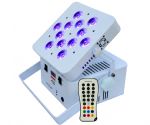 6 in 1 high power battery power & wireless dmx par(12*18W)