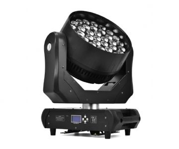 37*15W Wash zoom moving head