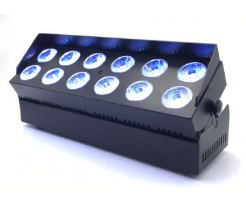 12 *18W battery power & wireless dmx wash light